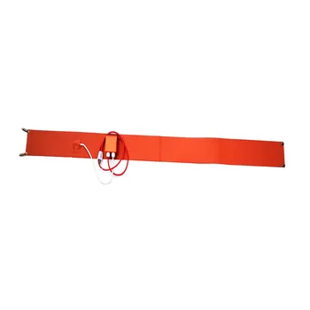 

120V 3000W 250*1840*1.5mm Silicone Heating Pad for Oil Barrel with digital thermostat on wire 2000mm lead wire with 2 pins plug