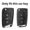 Car Key Case Cover For Volkswagen VW Polo Golf 7 MK7 Tiguan passat For Skoda Octavia  Kodiaq Karoq For Seat Ateca Leon Key Bag ► Photo 2/5