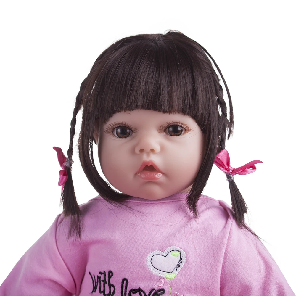 2" 55 см Reborn Baby Doll куклы реалистичные мягкие силиконовые настоящие мягкие сенсорные игрушки подарки для детей силиконовые куклы игрушки для девочек
