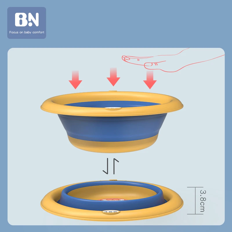 Foldable Baby Bath Tub Folding Basin Silicone Bathtub Portable Children Washing Face Foot Tubs Collapsible Thicken Washbasin Foldable Baby Bath Tub Folding Basin Silicone Bathtub Portable Children Washing Face Foot Tubs Collapsible Thicken Washbasin