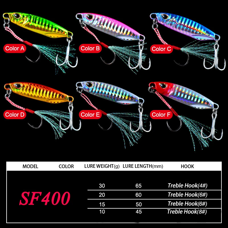 POETRYYI Metal Jig Spoon Lure 10G 15G 20G 30G Artificial Bait Shore Slow Jigging Super Hard Lead Bass Fishing Tackle