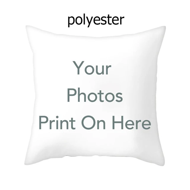 Fuwatacchi Custom Throw Pillow Cover 40x40cm Personalized Pillow Case Your Custom Design Customized Cushion Case Household Gifts 4040TPRAB