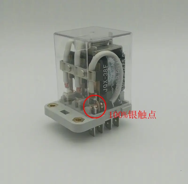 

Jqx-38f /3Z high-power 40A relay 12V 24V high-current 48V middle 220V three-phase electromagnetic