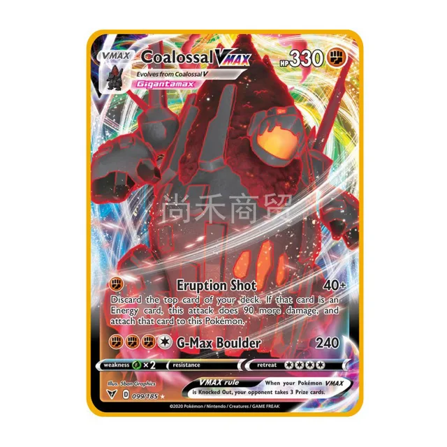27 Styles Pokemon Metal VMAX Cinderace Eevee Grimmsnarl Toxtriciyt Toys Hobbies Hobby Collectibles Game Collection Anime Cards 6