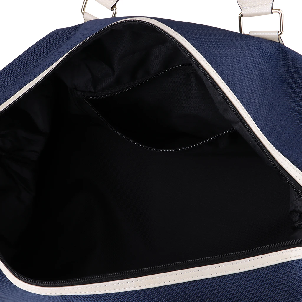 Waterproof Golf Bags Golf Club Boston Bag Deluxe Golf Clothing & Shoes Storage Case with Separate Shoes Area 