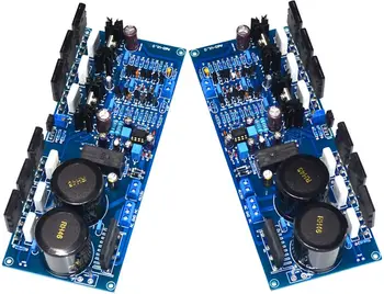 

Refer gold scorpion A60 Current Feedback Two-channel 150W*2 22SA1943 2SC5200 MJE15034 MJE15035 Class AB amplifier board