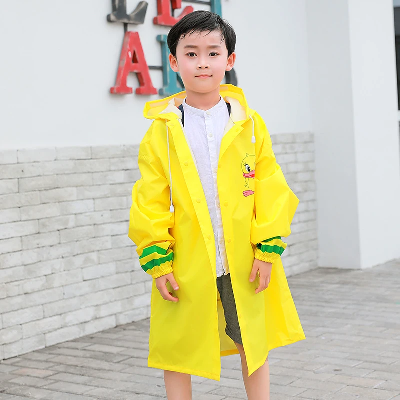 fondo Sympton manguera Chubasquero amarillo de dibujos animados para niños y niñas, conjunto de  Poncho bonito para exteriores, senderismo, portátil, impermeable para  viajes|Impermeables| - AliExpress