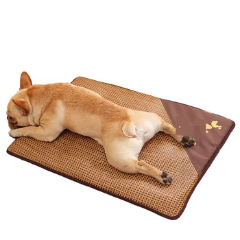 

Removable and washable summer dog cooling mat summer sleeping mat Teddy biting dog nest cat cooling mat pet ice mat