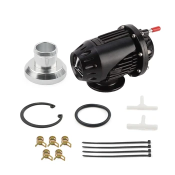 

SQV4 Pressure Relief Valve, Universal Blow Off Valve Kit 71008-AK001 Black