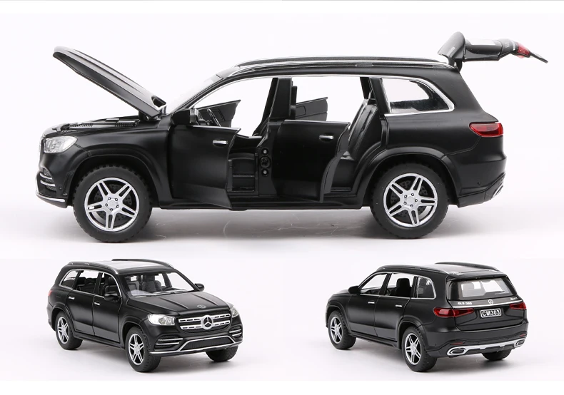 Carrinho de Brinquedo com Revestimento de Metal Coleção de Carrinhos de Brinquedo para Crianças de Alta Nova Simulação Benz 580 Suv 1:32 Gls 17 Brinquedos e hobbies