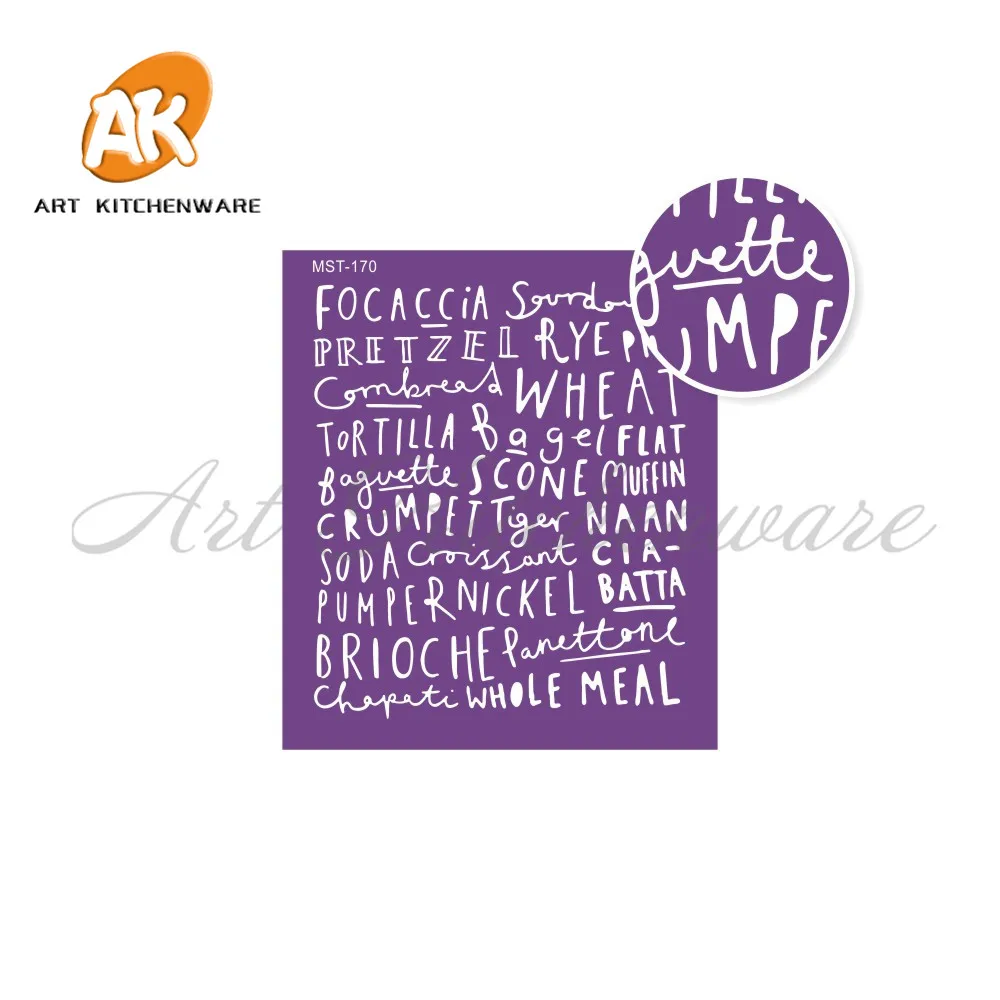 

Dessert Menu Mesh Stencil Flower Cake Stencil Wedding Cake Decorating Tools Soft Fabric Stencils for Fondant Cake Mold Bakery