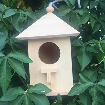 

1PC Bird House Durable Feeding House Bird Nest for Path Garden Outdoor Courtyard
