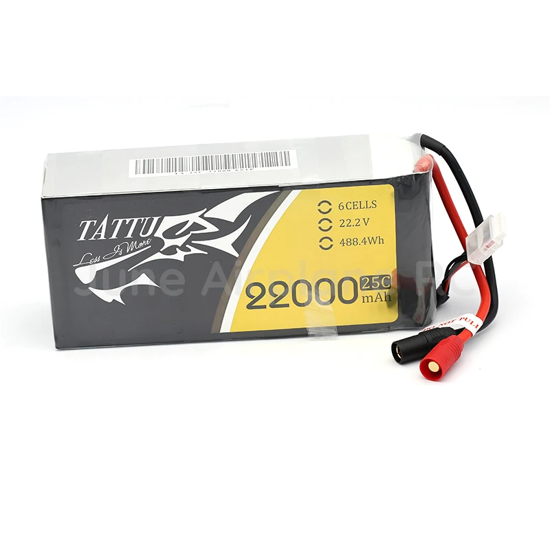 Аккумулятор Tattu 22 2 в 25C 6S 10000 мА/ч 12000 15c16000ма/ч с разъемом AS150 для беспилотника