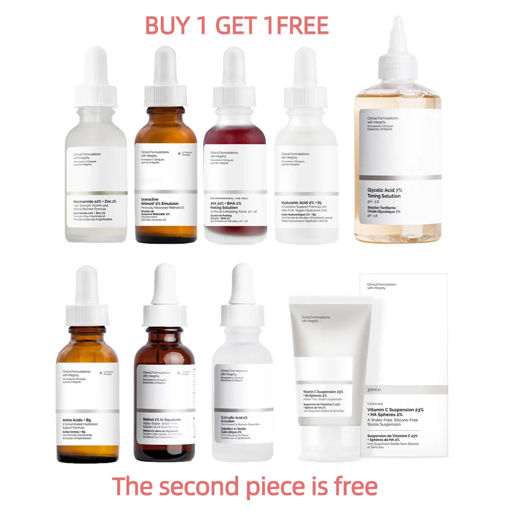 Сыворотка для лица AHA 30% + BHA 2% пилинг-раствор Niacinamide Гиалуроновая Кислота Витамин C