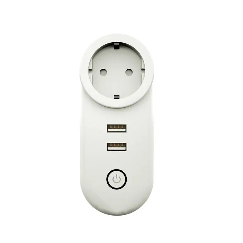 EU ZIGBEE3.0 управление Smart GSM розетка переключатель с синхронизацией Поддержка Google Home, Amazon Alexa - Цвет: EU
