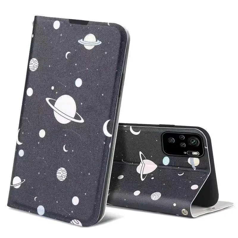 Wallet PU Leather For Realme 8 Pro Case Magnetic Book Stand Flip Card Protection Cover waterproof cell phone pouch Cases & Covers