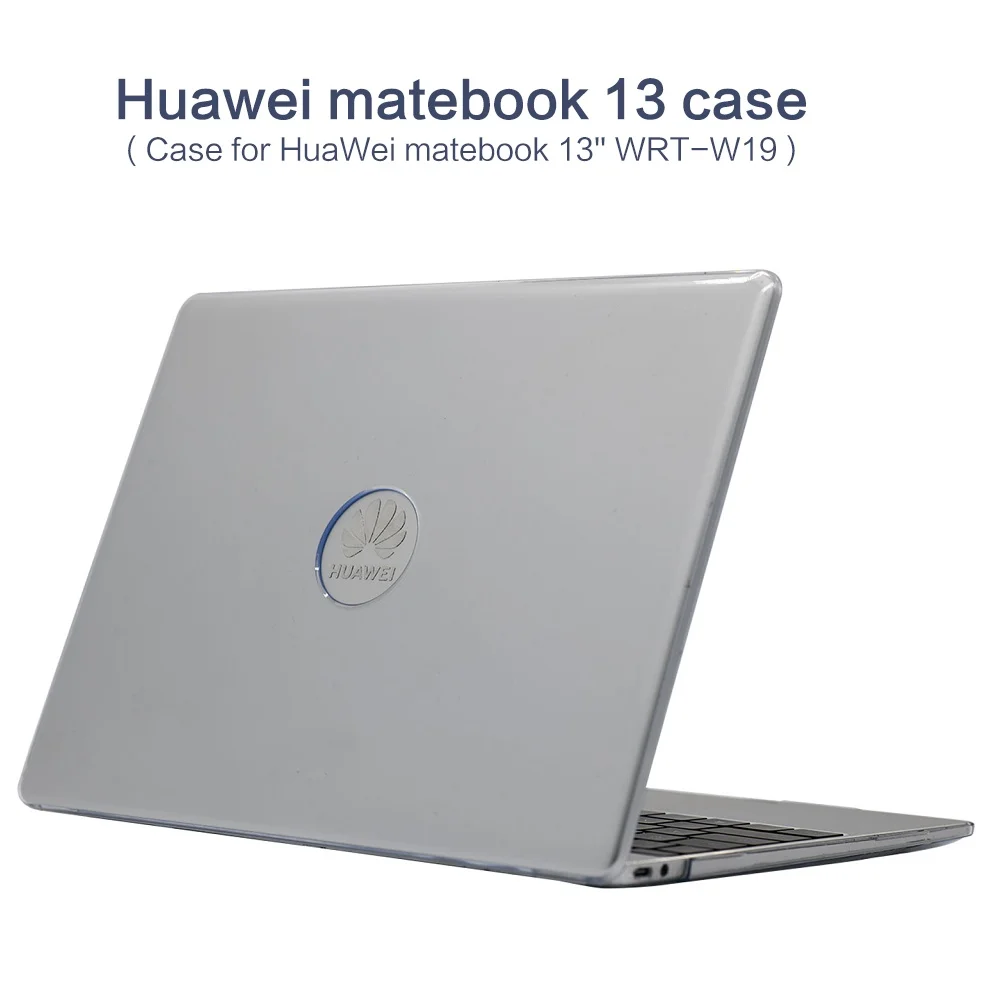 Чехол для ноутбука huawei Matebook 13 дюймов кристально прозрачный пластиковый защитный жесткий чехол для huawei Matebook 13 Чехол