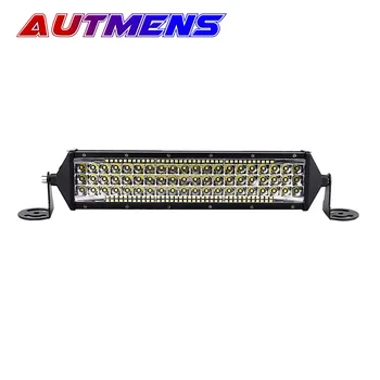 

Autmens 1PCS Slim 12" Inch Five Row Led work Light Bar 40W Spot Flood Combo Beam for Pickup SUV ATV UTV Truck Boat 4WD