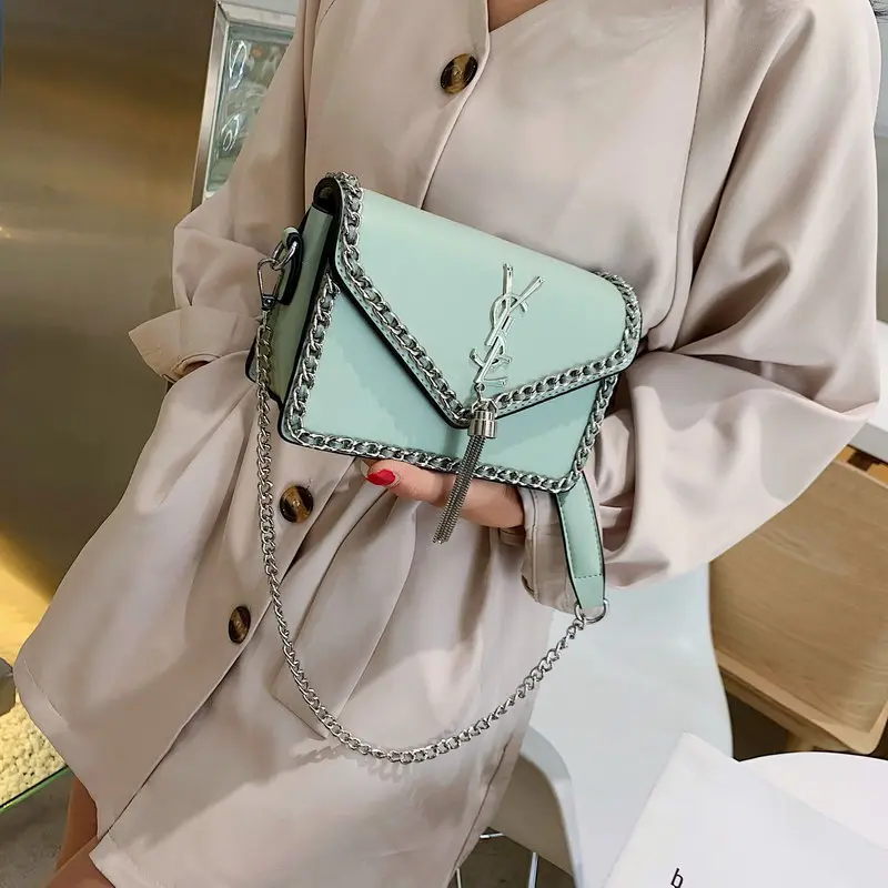 

2019 New Tide Luxury Women Handbag Designer Shoulder Bag Ladies Chain Clutch Brand Bag Female Crossbody Bag Small Bolsa Feminin