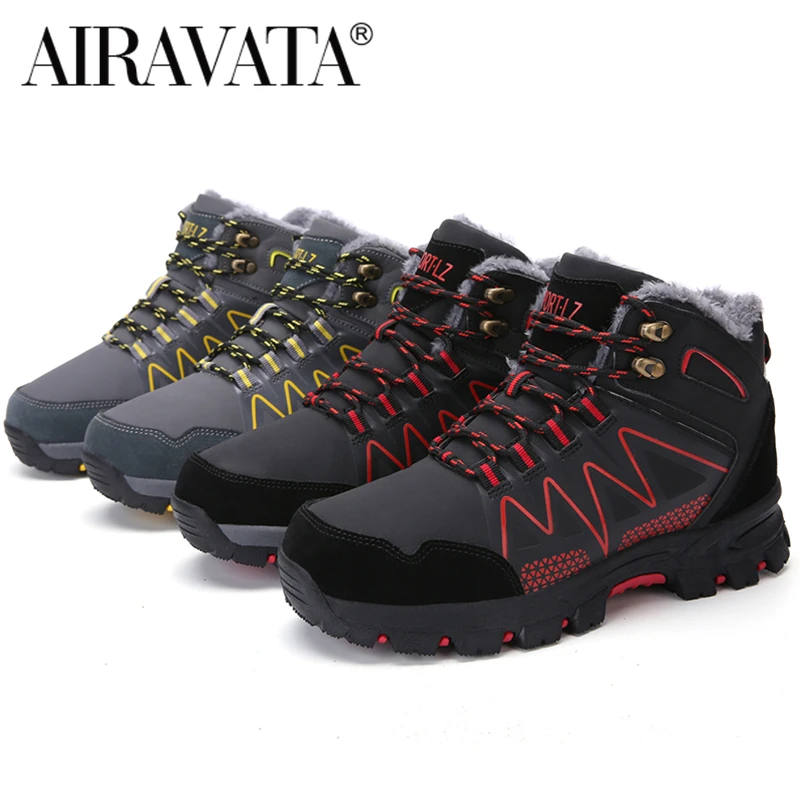 

New Style Men's Winter Warm Boots Fashionable Comfortable Non-slip Anti-collision Men Walking Shoes