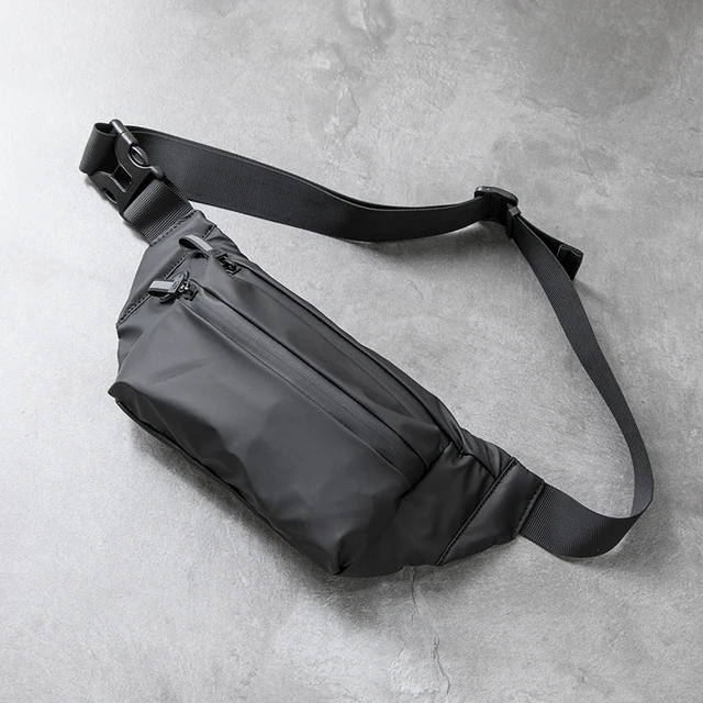 Waterproof Man Waist Bag Fashion Chest Pack Outdoor Sports Crossbody Bag Casual Travel Male Bum Belt Bag 3