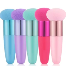 1 шт случайный цвет с Пуф для макияжа женщин косметический консилер Foundation Губка Кисть для профессионального макияжа Кисть Губка слоеное
