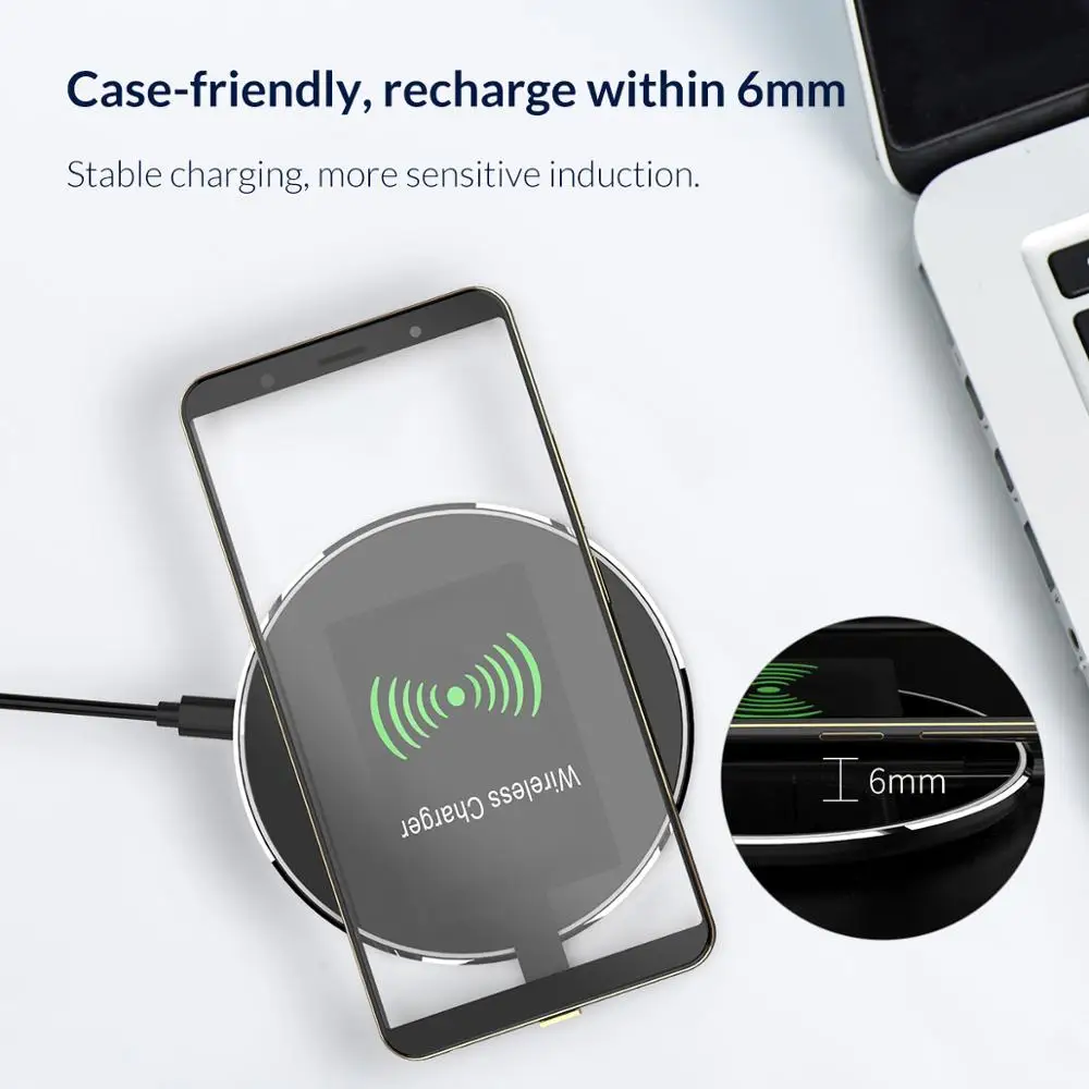  ORICO QI WIRELESS-LADEGERÄT Empfänger Für iPhone Drahtlose Lade Empfänger für Micro USB Typ-c Telef