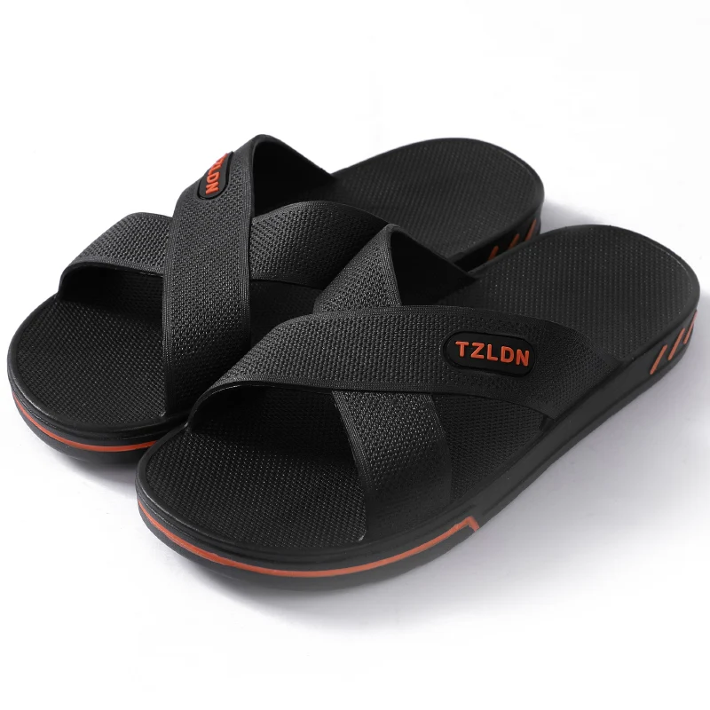 2020 New Hot Summer Men Slippers Casual Black White Shoes Non-slip Slides Bathroom Sandals Soft Sole Women Plus Size 52 | Обувь