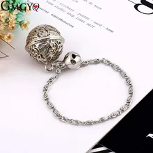 GMGYQ полый дворцовый браслет с колокольчиками женский пояс браслет с колокольчиками Висячие аксессуары первый орнамент висячий корейский браслет