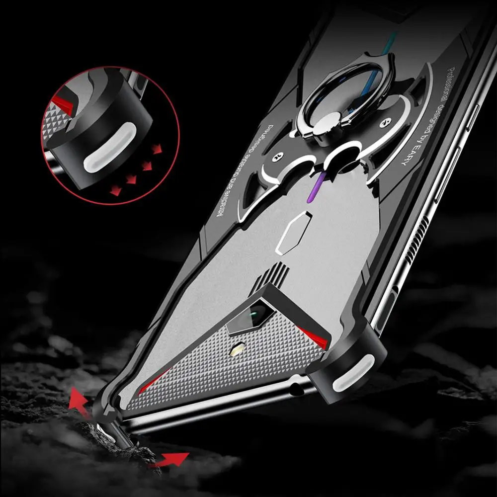 Подходящий чехол для Nubia Red Magic 3, чехол для телефона, металлический кронштейн, голый металлический кронштейн, чехол для телефона Red Magic 3S