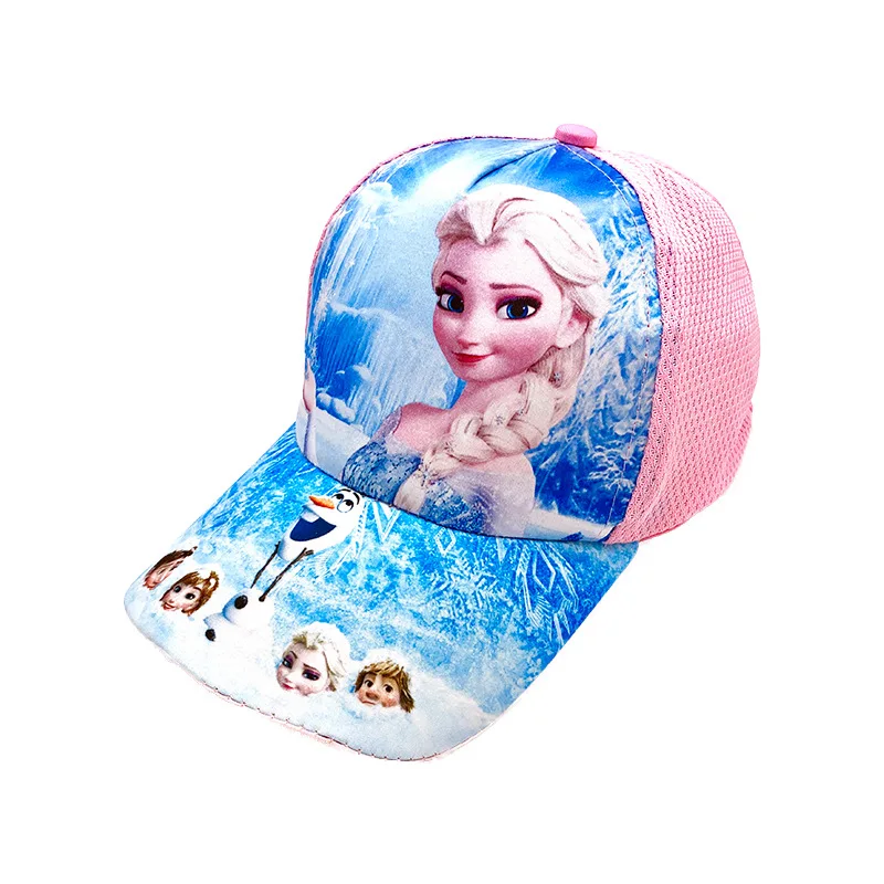 Детская кепка Disney Холодное сердце мультяшная шапка принцессы Минни Софии для