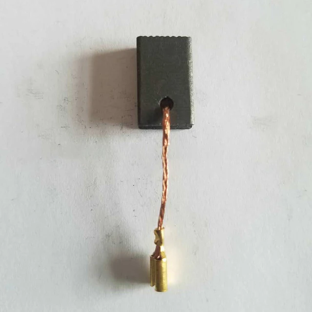 2 Spazzole Di Carbone Di Ricambio Per Motori Elettrici Motore Elettrico Smerigliatrice Angolare Parte Accessori Per Utensili Elettrici 20x6x5mm - Foto 12