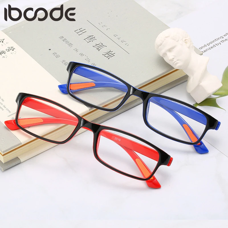 Iboode Для женщин мужские очки для чтения вымокая защита от TR90 сверхлегкий смолы