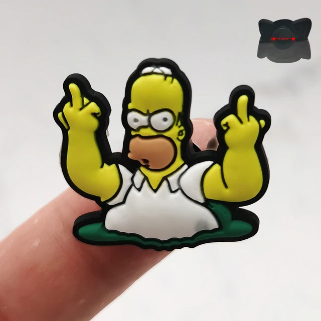 1Pcs Cartoon Characters Letters Icon PVC Shoe Charms Sandals Accessories Garden Shoe Decorations For Croc Jibz Kids Party Gift I