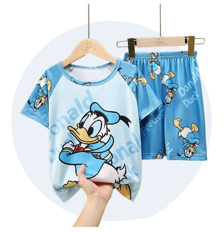 cute pajama sets	 New Sleepwear Baby Sets Leisure T-shirt + Shorts Pyjamas Sets Toddler Clothing Girls Boy Clothes Sets For Kids cotton pajama sets