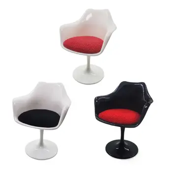 

1/6 Mini Dollhouse Miniature Simulation Chair Bedroom Furniture Kids Play Toys