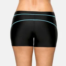 Sports o женские спортивные плавки бикини женские шорты для мальчиков тонкие лоскутные обтягивающие плавательные трусы Купальник трусы