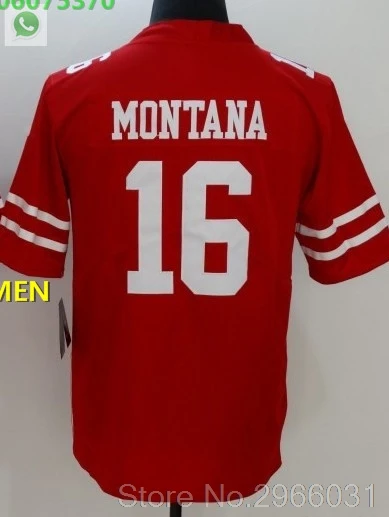 А+++ Качественная мужская футболка для взрослых 10 Jimmy Garoppolo 16 Joe Монтана Карлос 28 Hyde 49ers