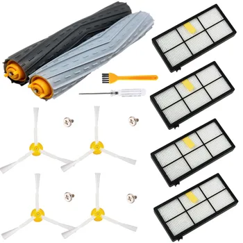 

Main Brush+Filter+Side Brush+Cleaning brush for iRobot Roomba 800 900 Series 860 870 880 890 960 980 990 Vacuum Cleaner Parts