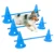 3set Outdoor Pet Dog Training Equipment Dog Exercise Training Прыжки Ставки Спортивные Собаки Аджилити Оборудование Зоотовары