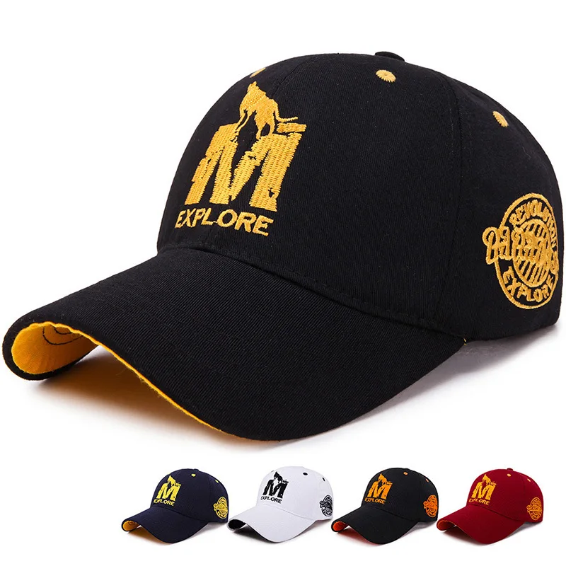 

high quality MY Three-dimensional Embroidery Dad Hat Men Women Summer Baseball Cap Visor Caps Adjustable Bone Hats couple Gorras