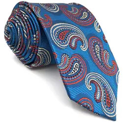 B1 синий Пейсли мужской галстук комплект шёлковый жаккардовый тканый Hanky модные классические дополнительный длинный размер галстуки для