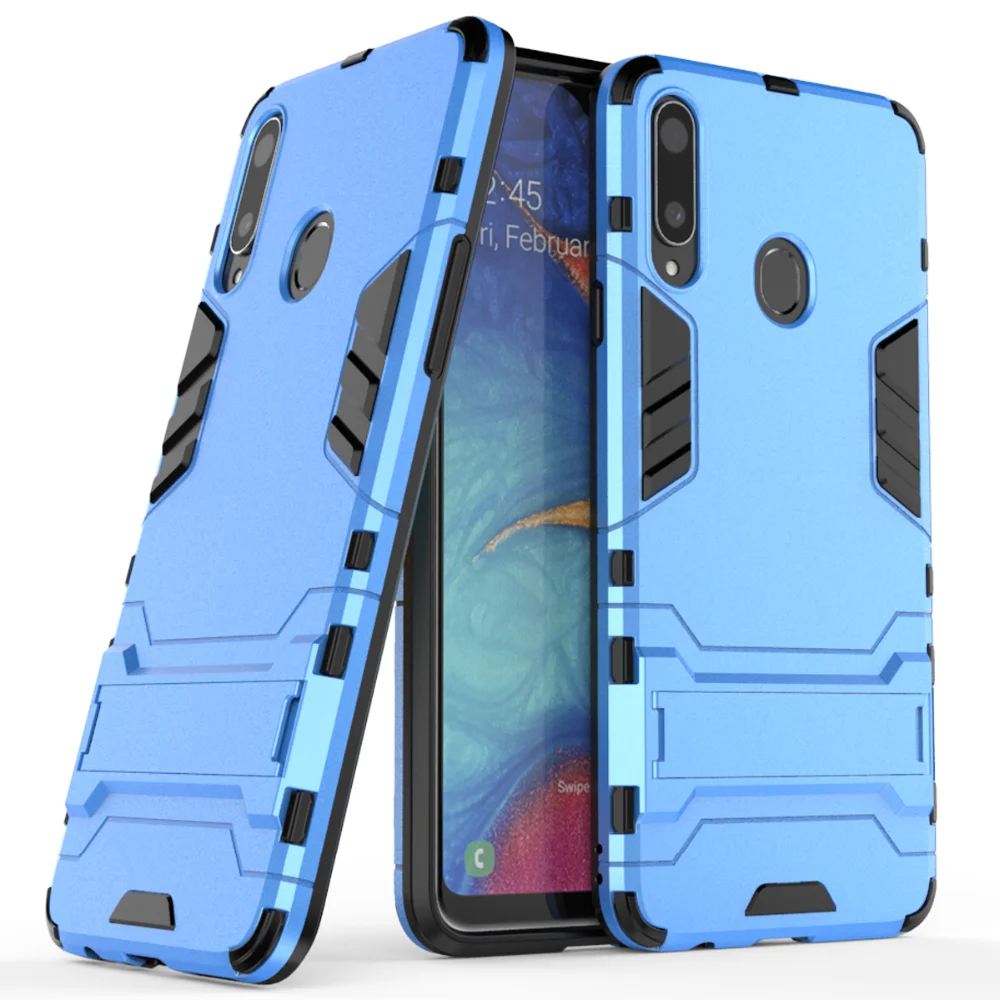 OUDINI задняя крышка Подставка Броня противоударный чехол для samsung Galaxy A20 A20E A20S M20 A2core чехол