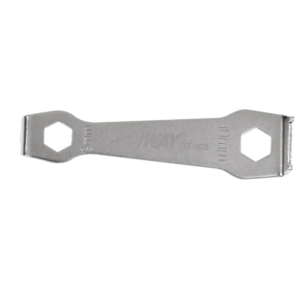 Bicycle Wrench Spanner Hexagon Spanner For 9/10mm Crankset Bolt Nut