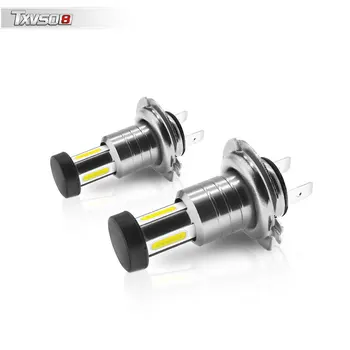 

White LED Headlights 6000K 110W 30000LM DC9V-32V 360 degrees Bulbs Set Auto