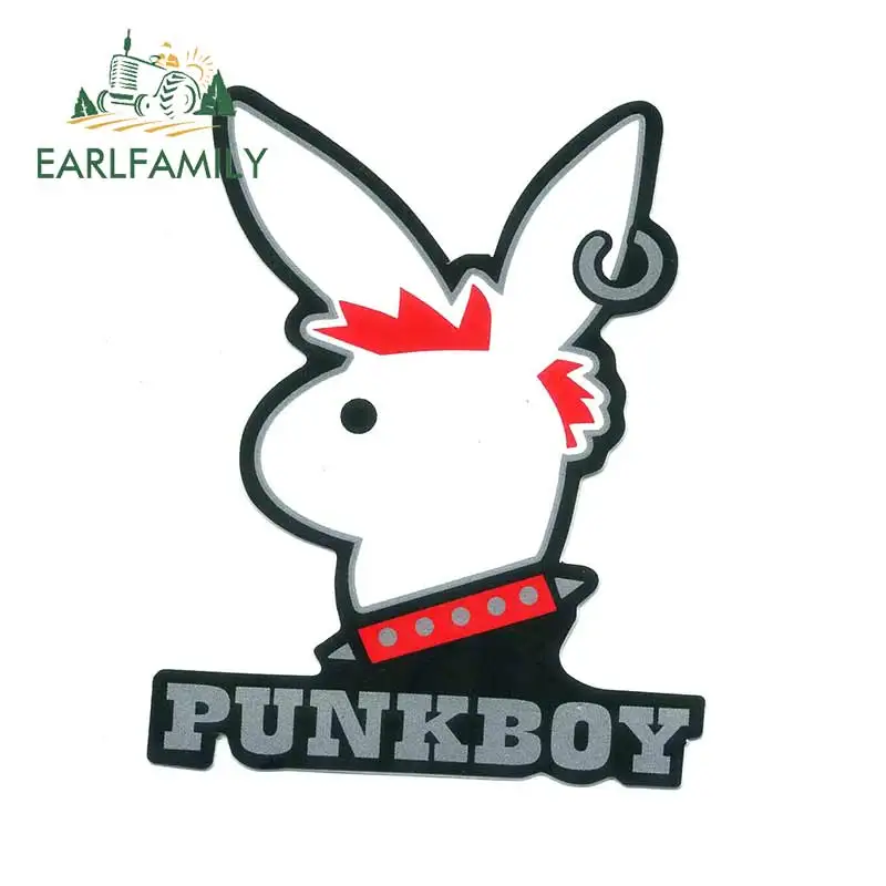 EARLFAMILY 13 см x 10 4 для Playboy Bunny Punkboy забавные DIY мотоциклетные наклейки виниловые