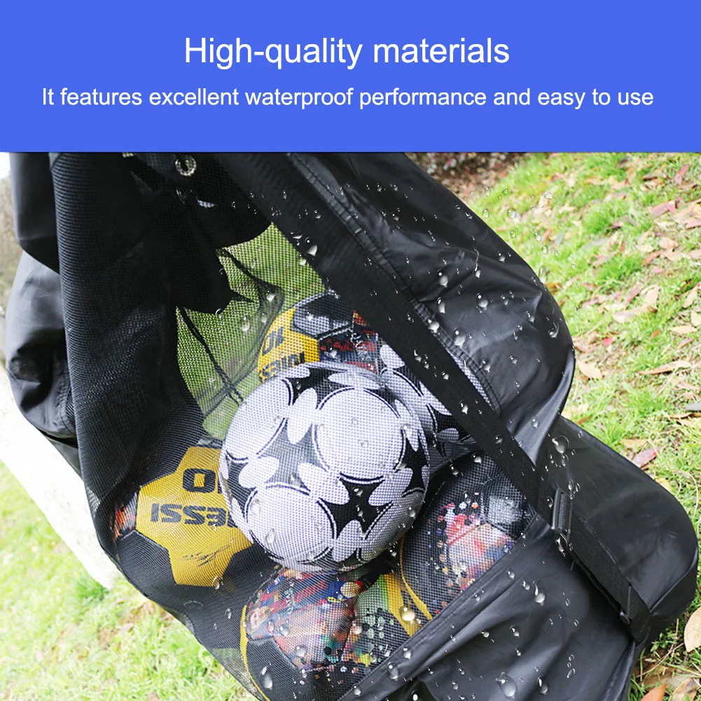 Football Equipment Bag Basketball Volleyball Big Ball Bag Heavy Duty Ball Mesh Large Capacity Football Storage sports ball storage bag sports ball bag