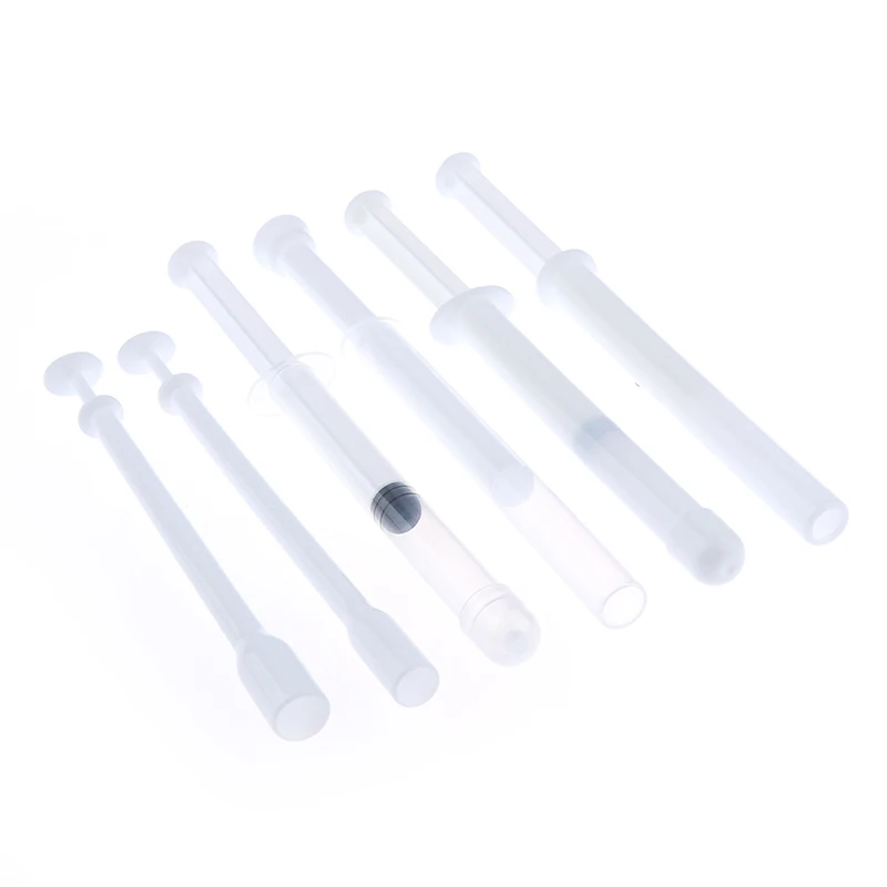 5Pcs/set Clear Vaginal Applicator Lubricant Injector Syringe enema bulb syringe enema syringe