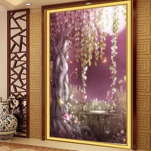 Пользовательские раздвижные двери наклейки водонепроницаемый мультфильм милый спальня детская комната украшения настенные наклейки ванная комната стекло