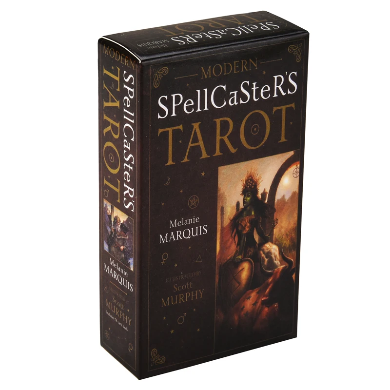 Modern Spellcaster's Tarot Cards Game English Tarot Deck Table Card Board Games Party Playing Cards Entertainment Family Games Modern Spellcaster's Tarot Cards Game English Tarot Deck Table Card Board Games Party Playing Cards Entertainment Family Games